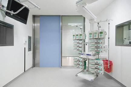 Modulareas Wandsystem für den Care Bereich