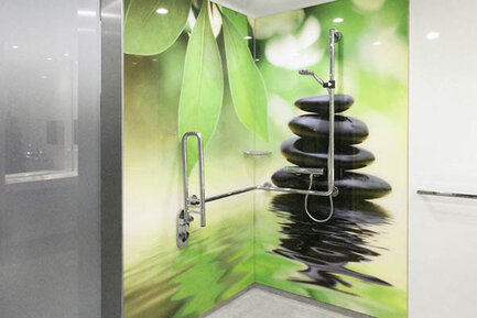 modulares Glaswandsystem