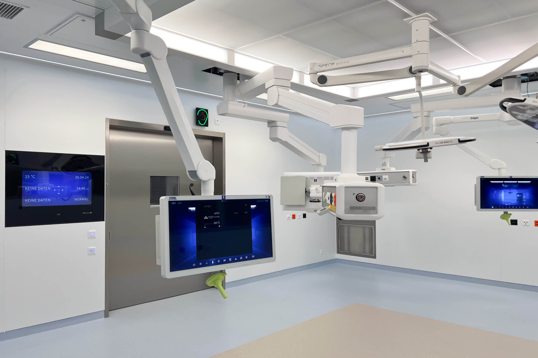 Reference Kantonsspital St.Gallen, HT Control Room management and video routing