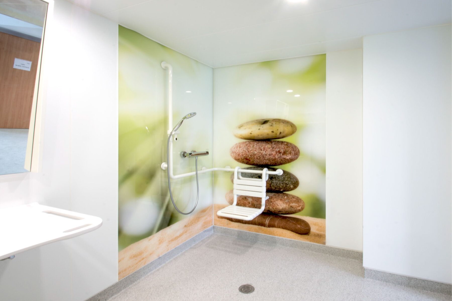 Bathroom in modular system