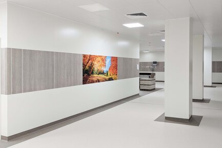 Modulares Wandsystem für den Care Bereich