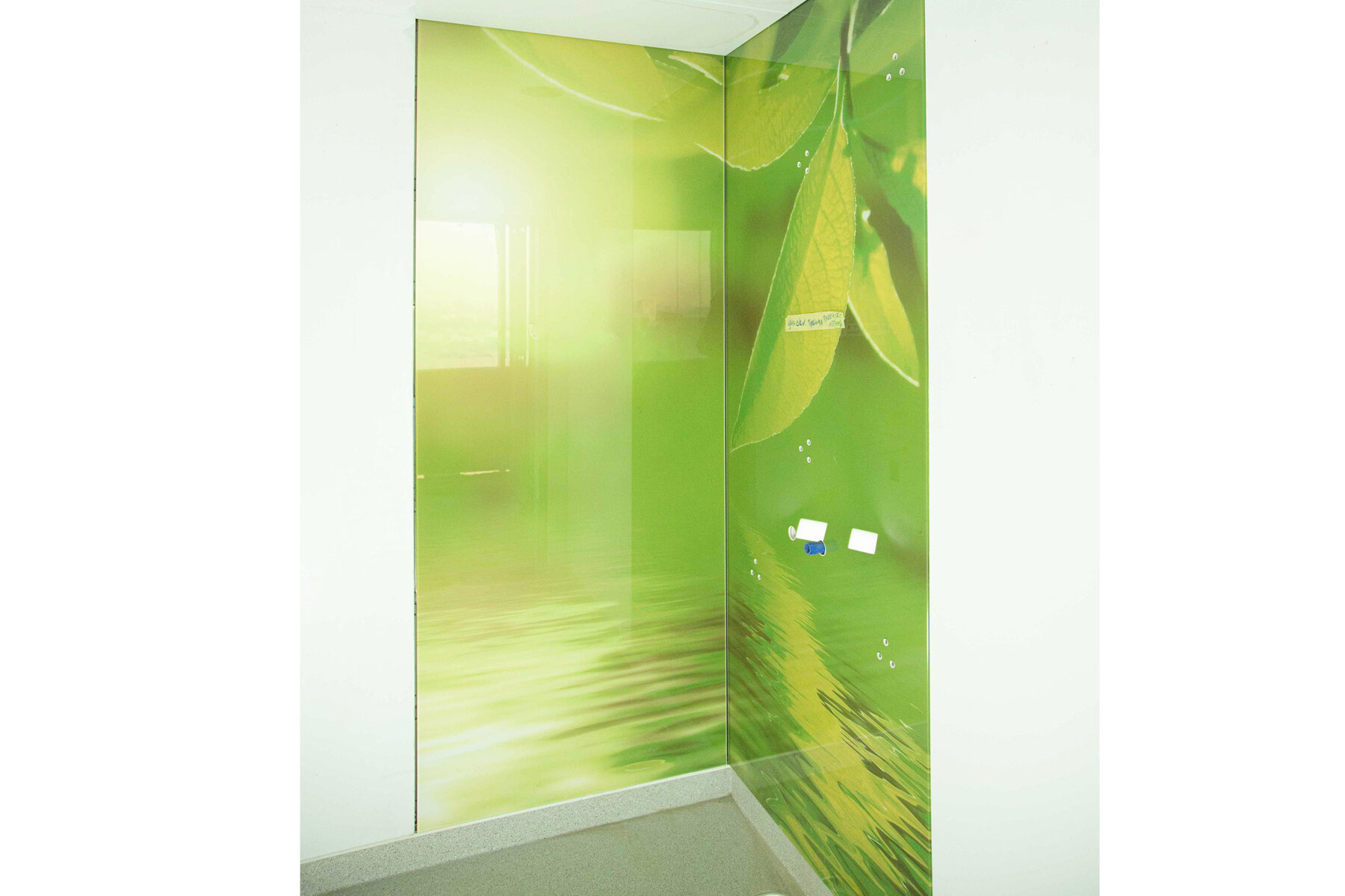 patient bathroom in New al Sabah Hospital, Kuwait