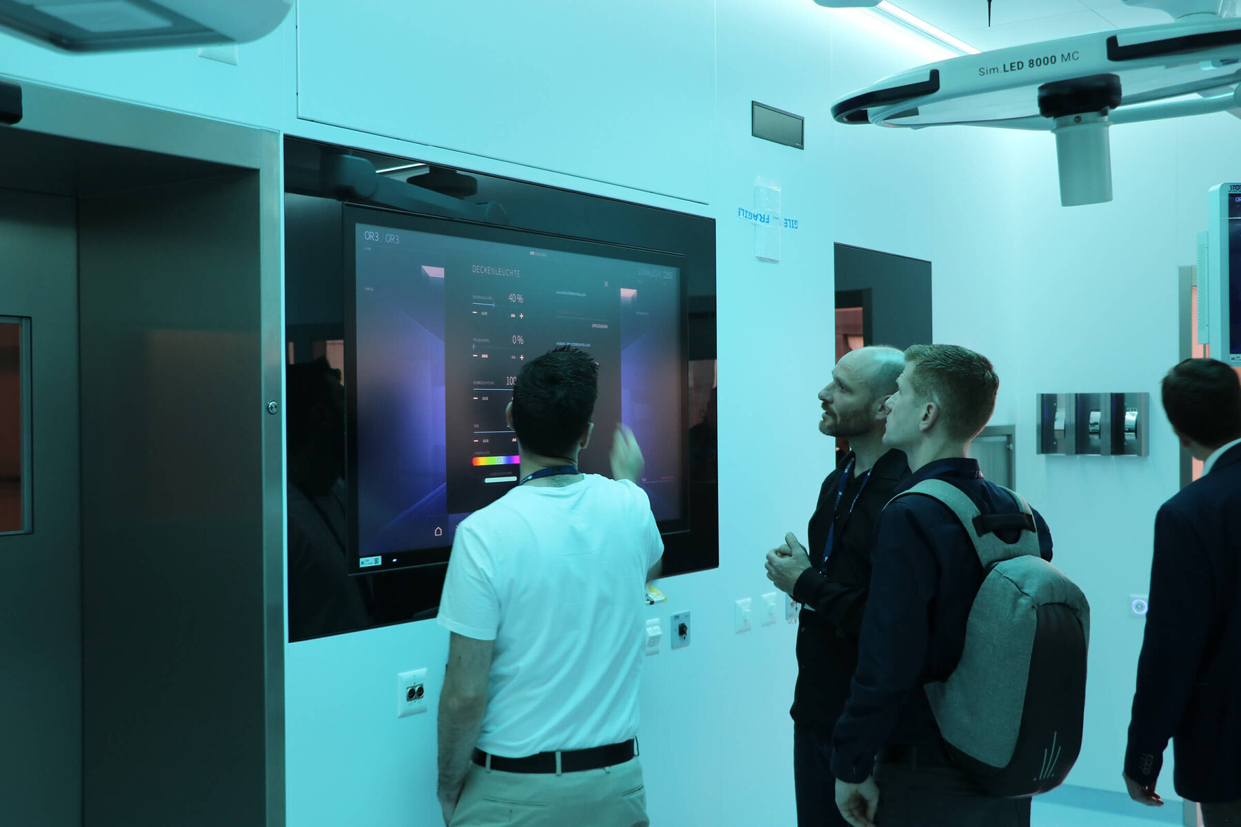 Reference Kantonsspital St.Gallen, HT Control Room management and video routing