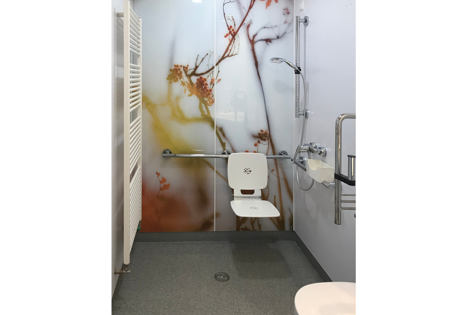 Waldburg Zeil Clinic Wangen, patient room, patient bathroom