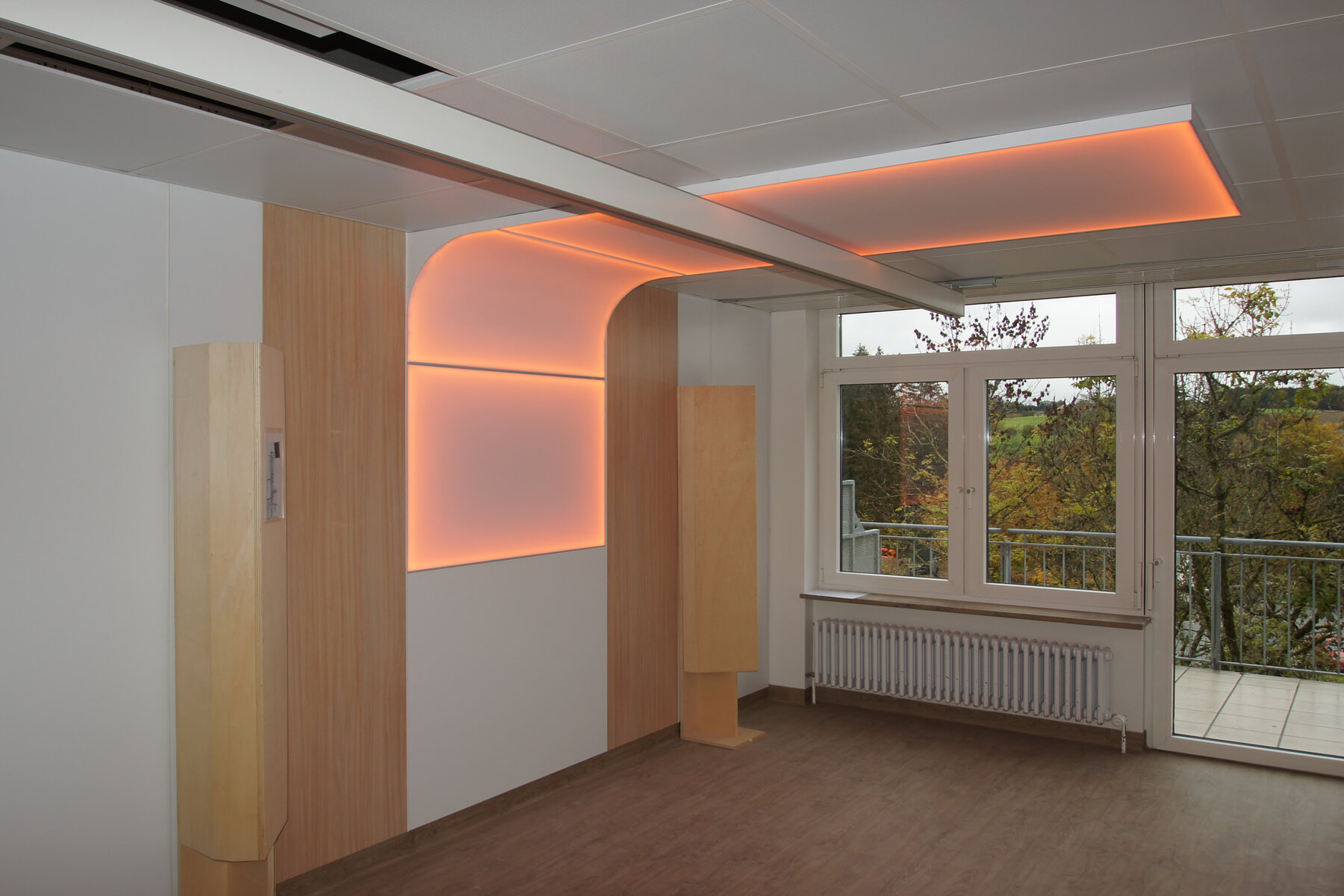 Waldburg Zeil Clinic Wangen, patient room, HT Cover light sail