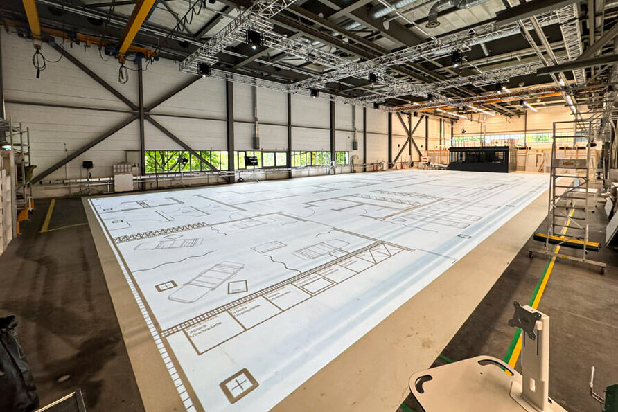 Projektionsfläche des SCDH