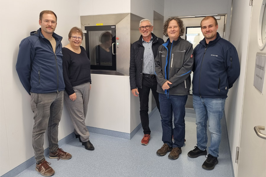 Abnahme der Apotheke im BKH Günzburg