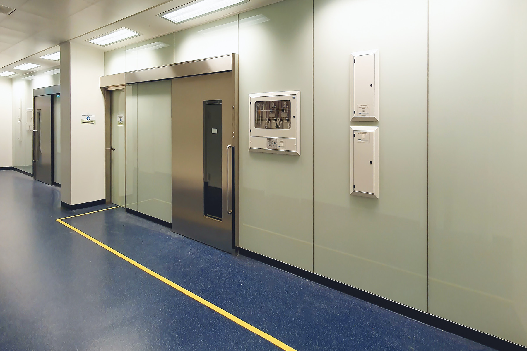 OR corridor, Bolzano Central Hospital