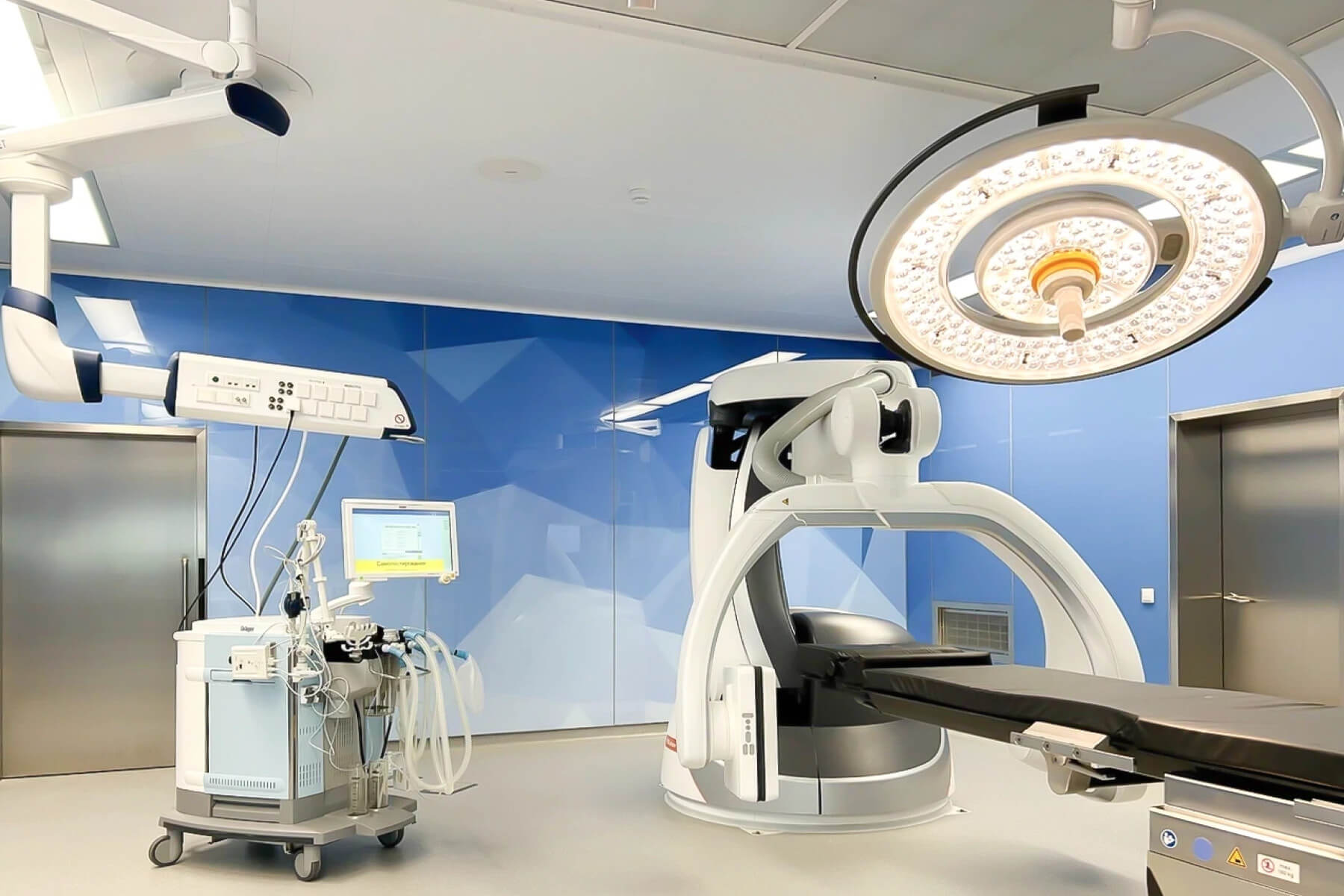 operating room in modular construction